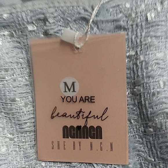 NGNNGN Dress. Size M. Color Blue. - Picture 7 of 7